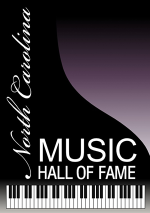 logo for the North Carolina Music Hall of Fame