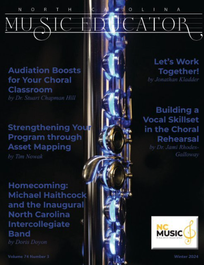 NC Music Educator Journal cover Winter 2024
