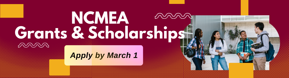 NCMEA Grants and scholarships image