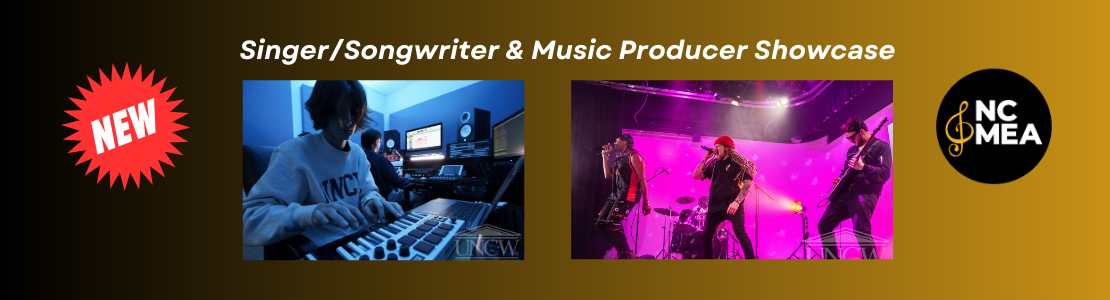 singer songwriter music producer showcase ncmea
